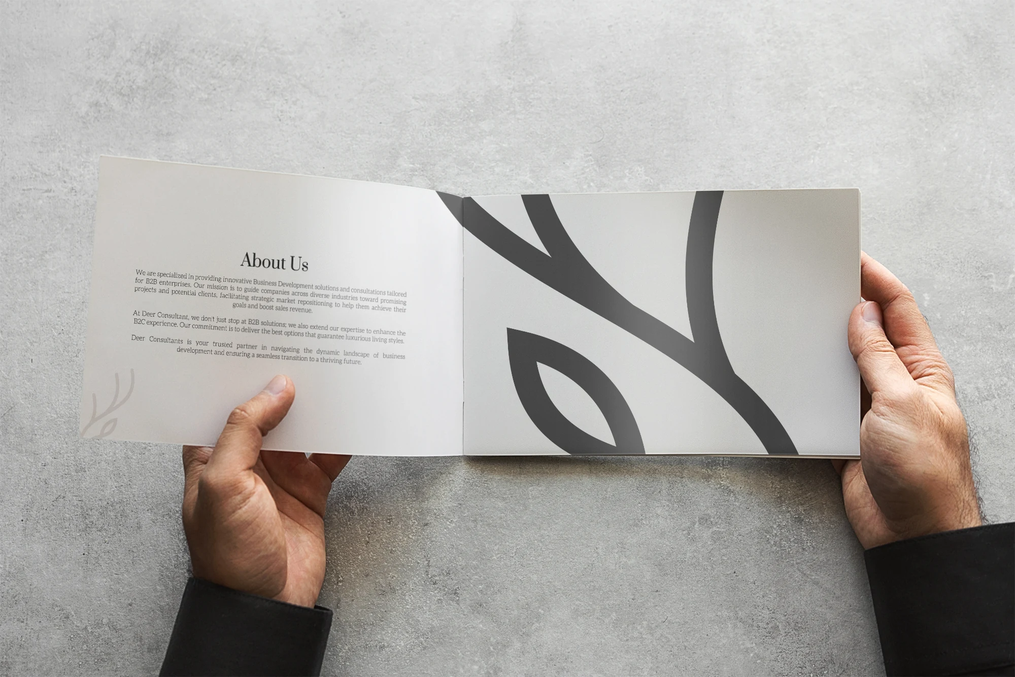 Brochure Deer project image 2 by 8 Digital
