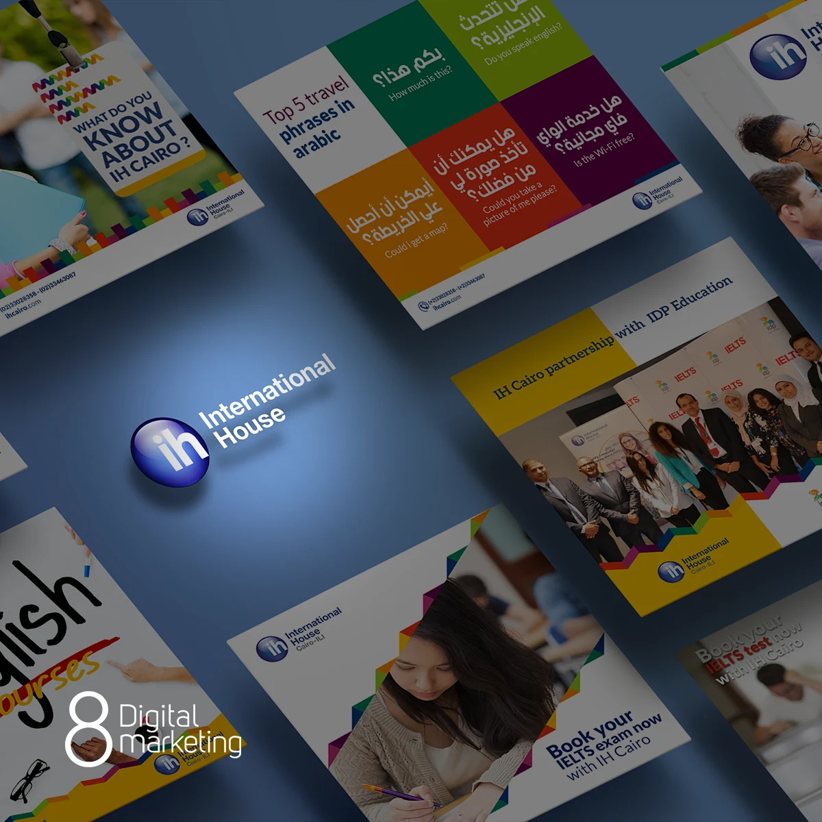 HI Cairo — Social Media project by 8 Digital Marketing Agency