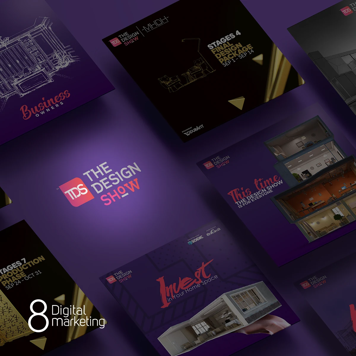 Home Design — Social Media project by 8 Digital Marketing Agency