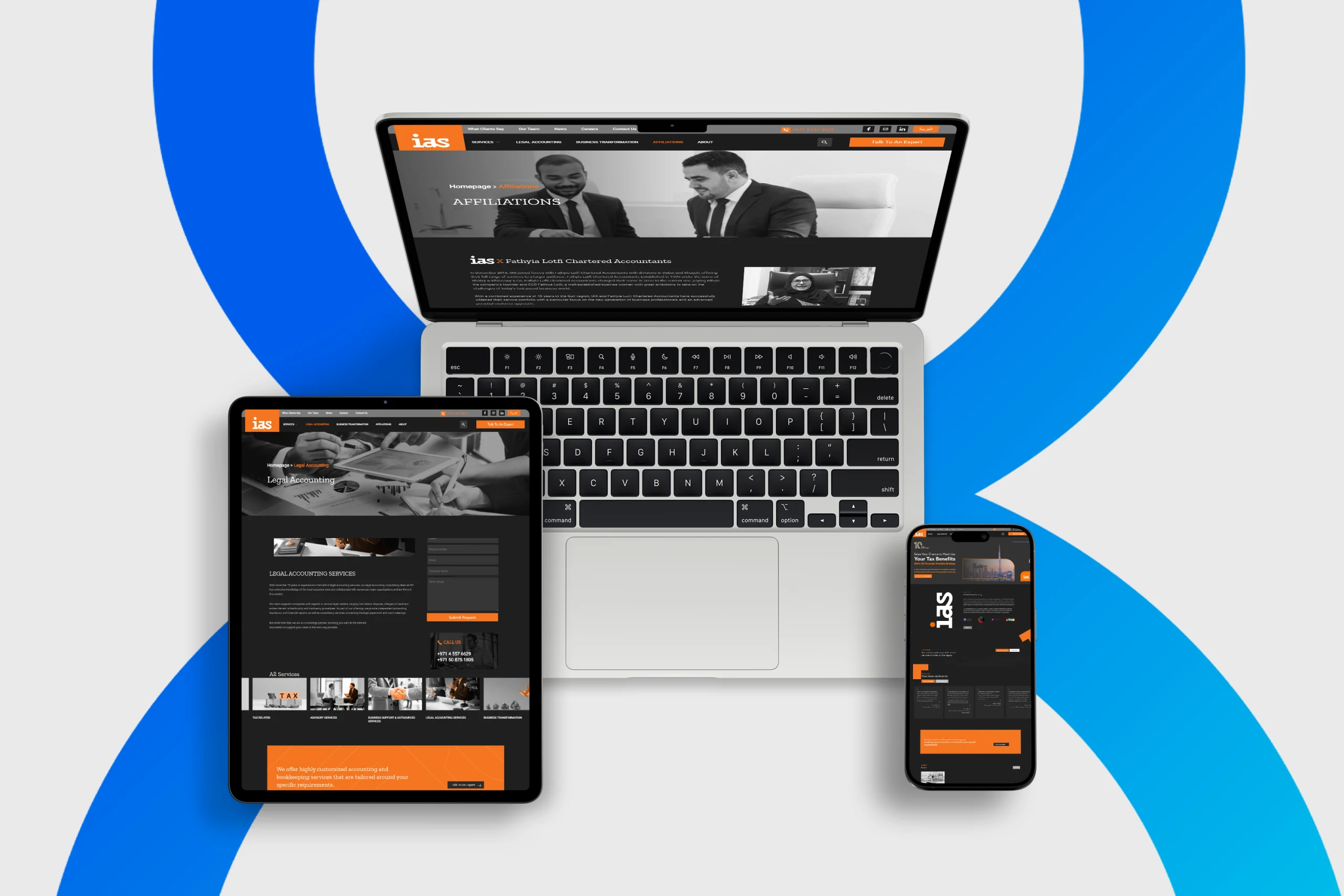 IAS Website project