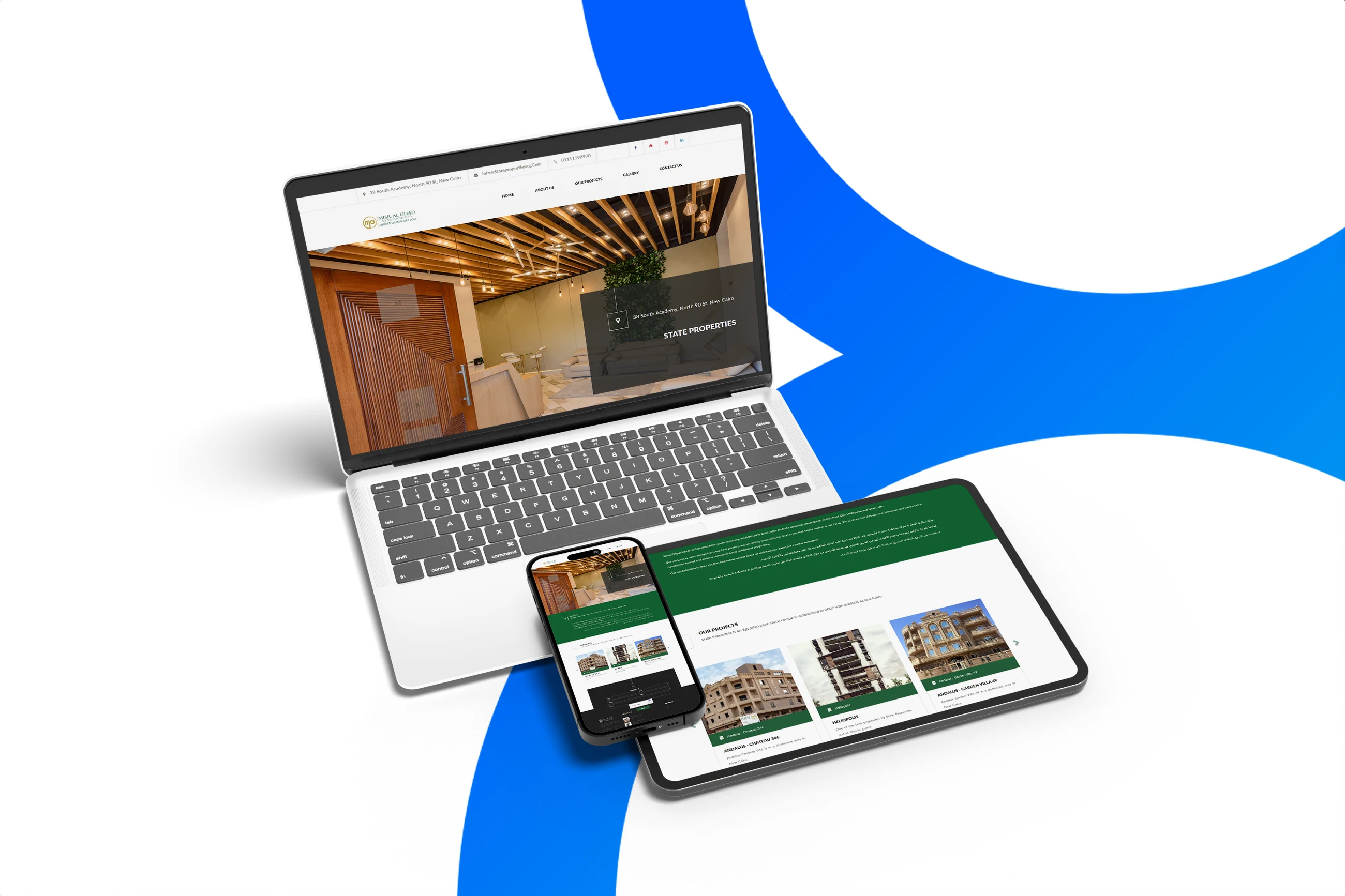 Misralghad Website project image 1 by 8 Digital